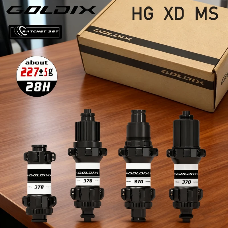 

Ступица велосипеда GOLDIX M370 Boost MTB | 28H Ступица дискового тормоза с прямыми спицами и центральным замком | 36T Трещотка | Запчасти для велосипедов HG/XD/MS