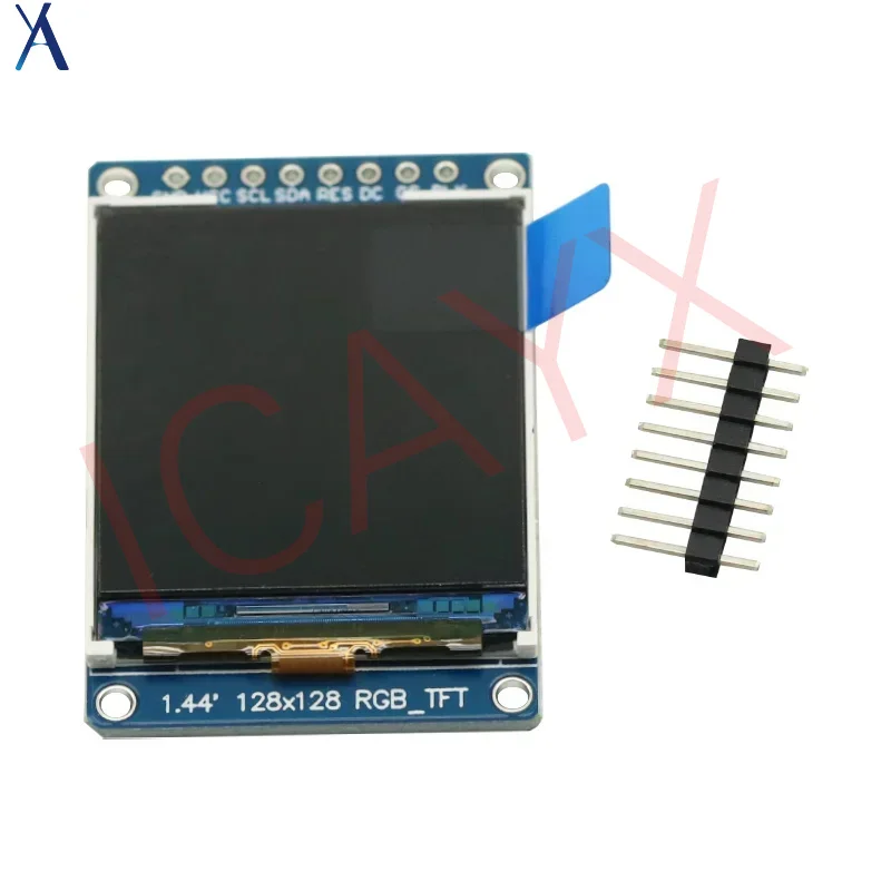 1.44" Módulo de Exibição LCD TFT Colorido 128x128 65K SPI ST7735 OLED para Arduino