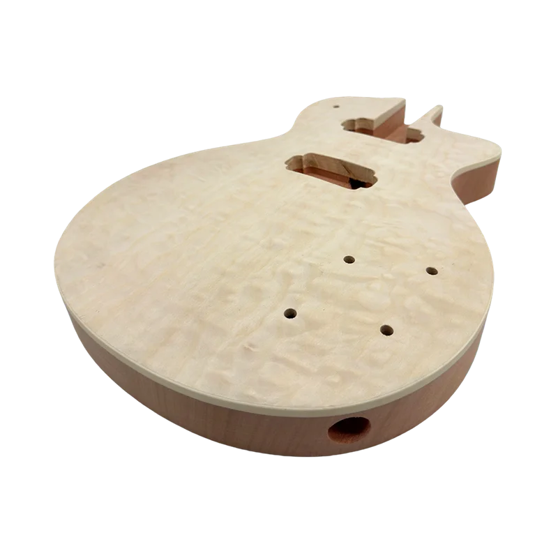 Unfinished LP Electric Guitar Body DIY Kit HSH Pickup Routing Replacement