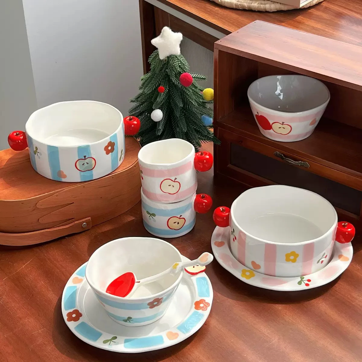 Ceramic Aapple Dog … - image