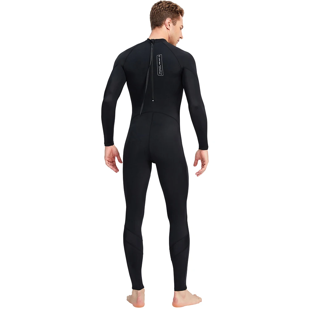 Uomo Diving Skin Abbigliamento Manica lunga Protezione solare Snorkeling Surf Costume da bagno Resistente al freddo Antigraffio Traspirante Accessori da esterno