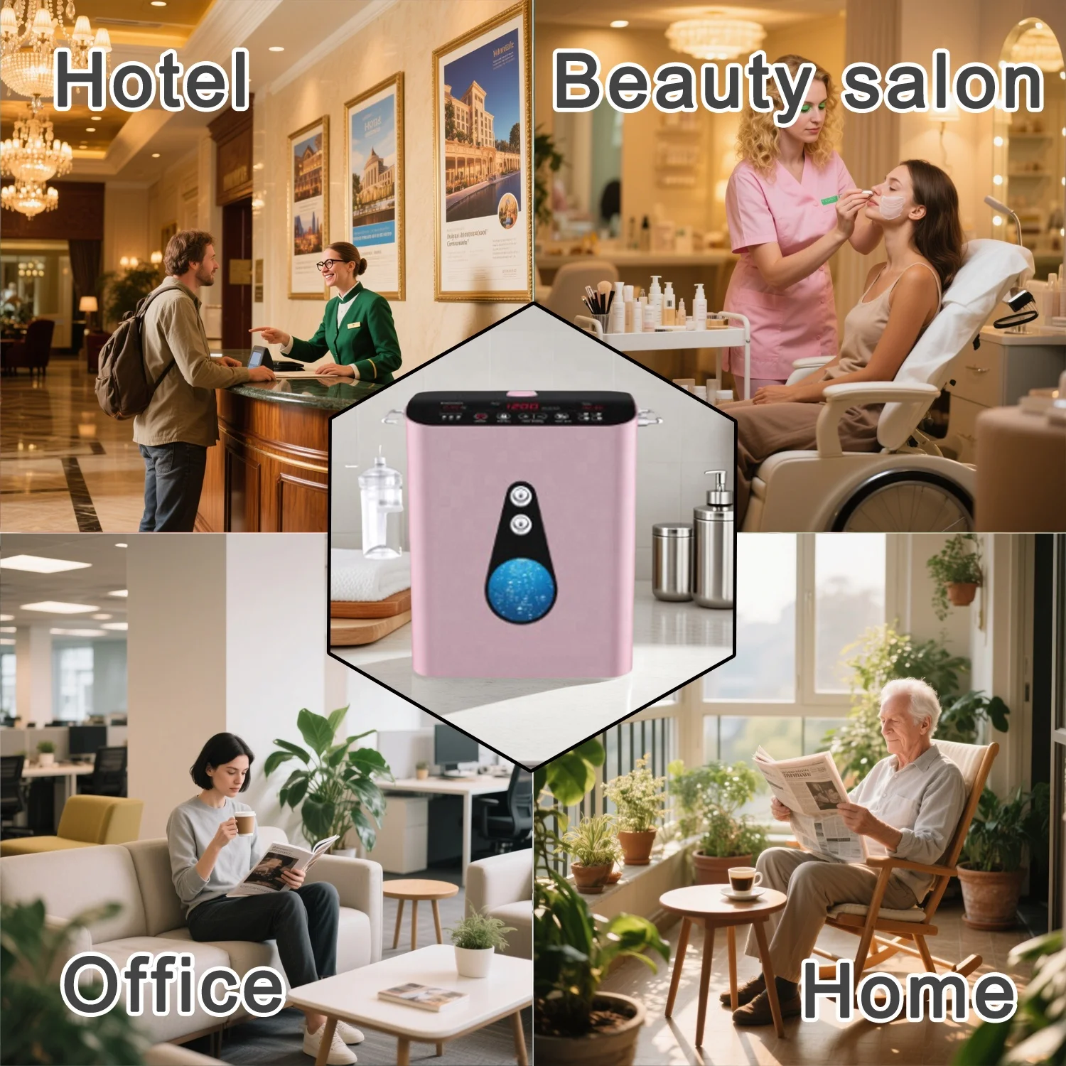 水素風呂マシン 水素吸入器 OEM 3000ml メーカー 純粋なH2 O2分子生成器 1200/1500/1800ml/分 治療用