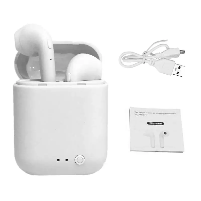 Wireless Bluetooth Earphone i7 MINI 5.0 Stereo Earbuds Headset Sports Wireless Headphones With Charging Box For All Smart Phone