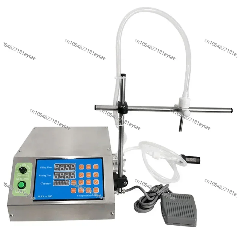 CE RoHs single-nozzle peristaltic pump filling machine GZL-50 e-liquid filling machine perfume filler