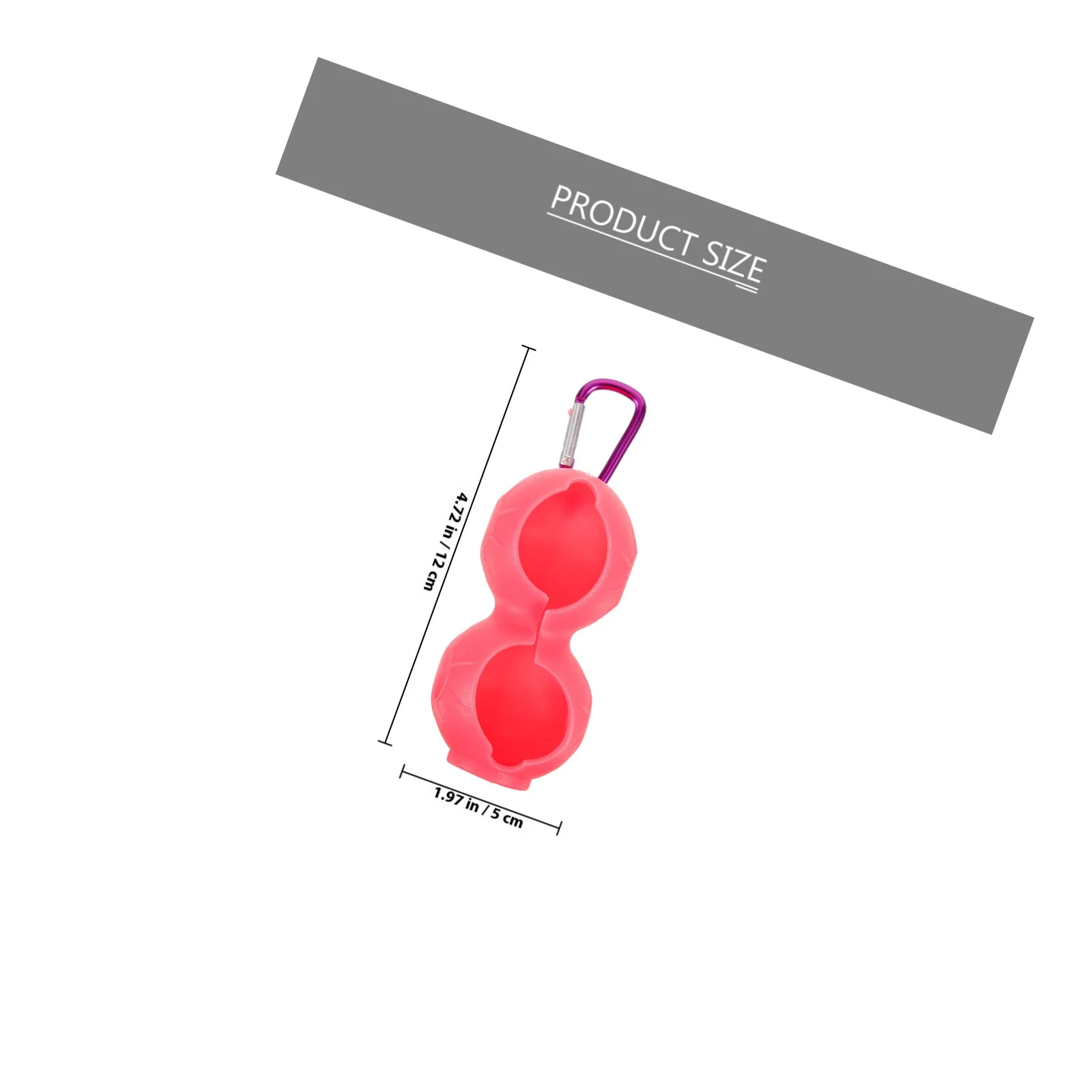 أكمام كرة جولف مرنة وآمنة وخفيفة الوزن وتصميم مدمج مثالي للحمل على الحزام أو حقيبة إكسسوارات الجولف