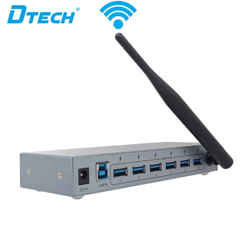 

Стандартный промышленный высокоскоростной драйвер WIFI USB 3.0 Dtech, 7-портовый