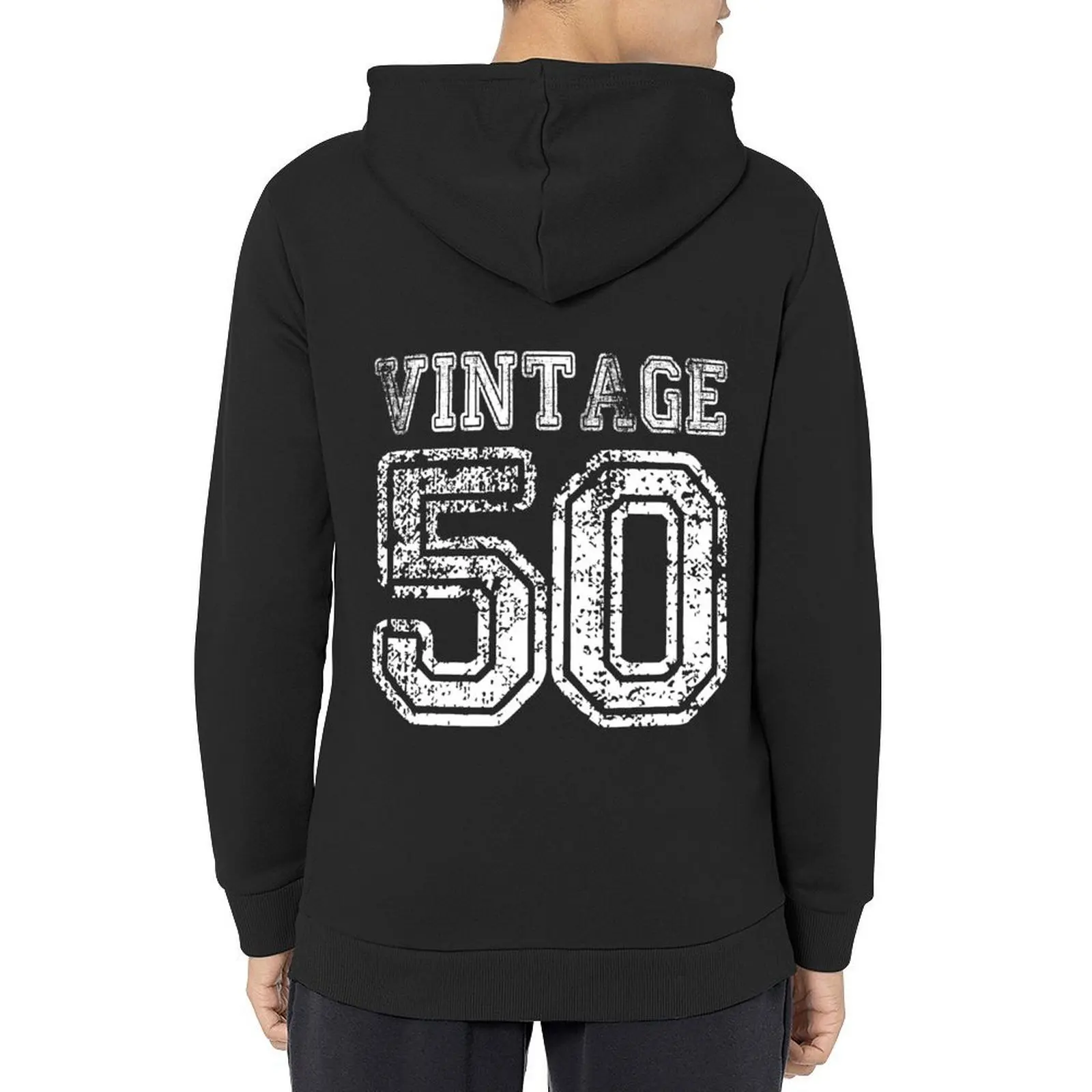 

Vintage 50 2050 1950 T-Shirt Birthday Gift Age Year Old Boy Girl Cute Funny Man Woman Jersey Style Hoodie