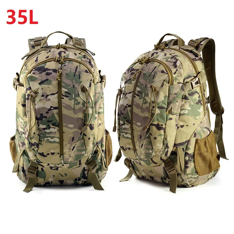 

Рюкзак для путешествий большой вместимости, спортивный рюкзак для велоспорта и пешего туризма, тактический рюкзак в стиле милитари с камуфляжным принтом, мужской рюкзак