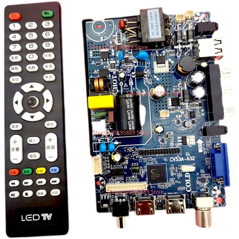Para la nueva placa base de TV LCD CV53A-A32 TP.SK108.PB818, placa controladora LCD Universal de 32 pulgadas