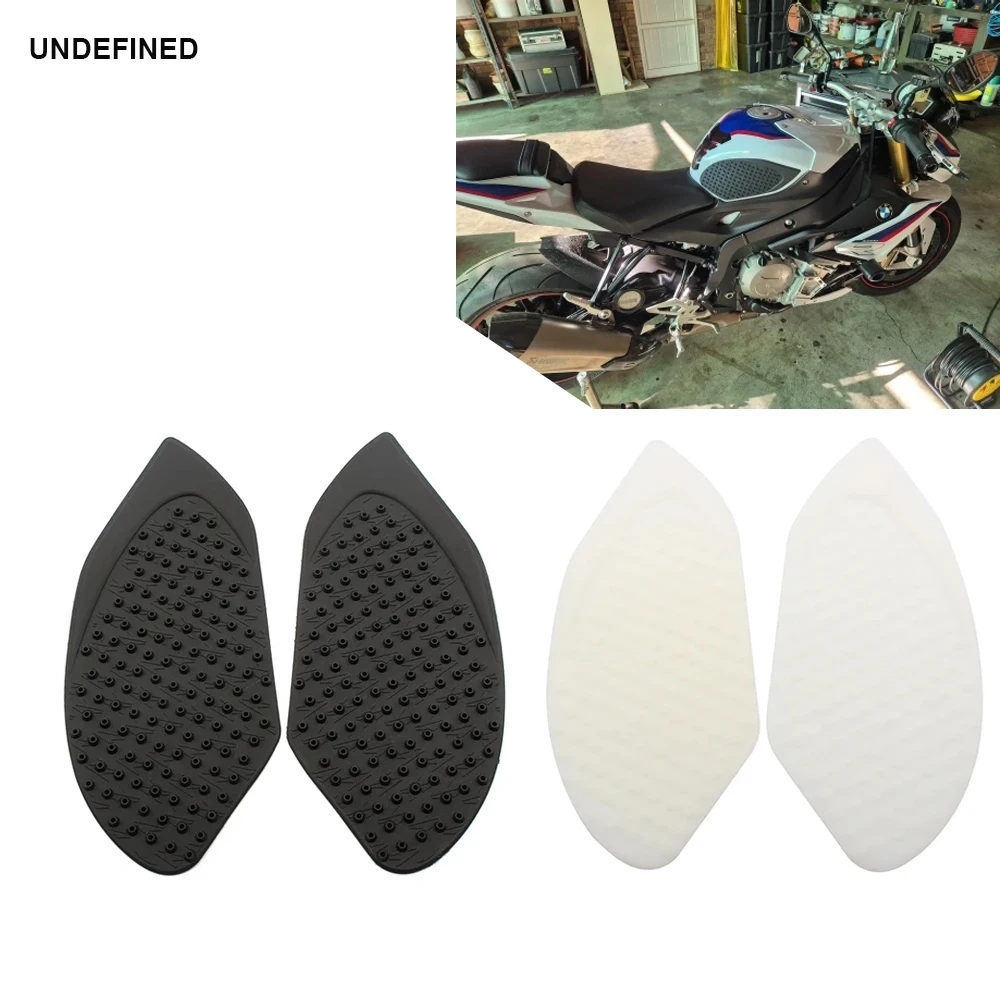 Motocicleta de Borracha Side Grip Protetor Adesivo, Almofada de Tração Tanque, Moto Adesivos para BMW S1000R S1000RR 2009-2016 2017 2018