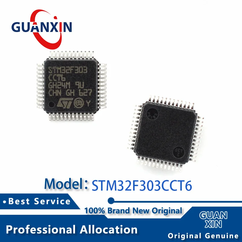 

100% New Marking STM32F303CCT6 STM32F303CCT6TR LQFP-48 STM32F303