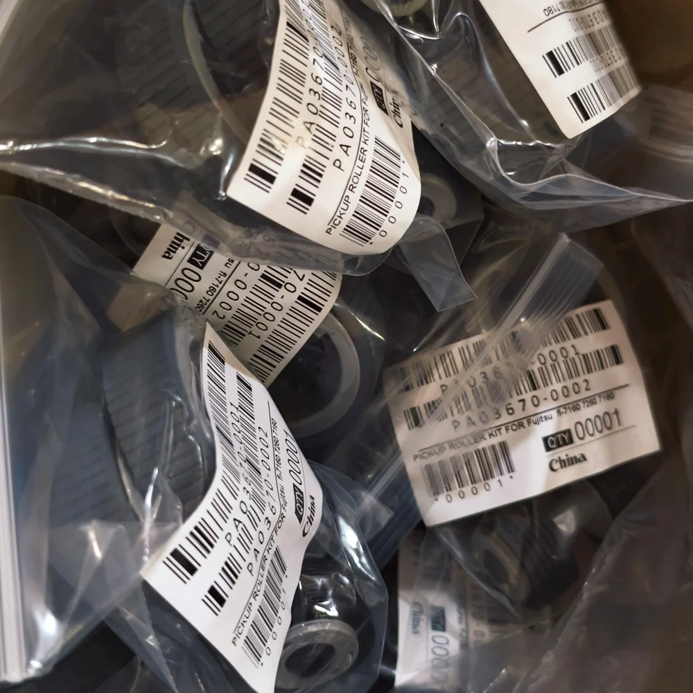

1set Pickup Brake Roller for Fujitsu fi-7160 fi-7180 fi-7260 fi-7280 fi-7300NX fi-7140 fi-7240 PA03670-0001 PA03670-0002
