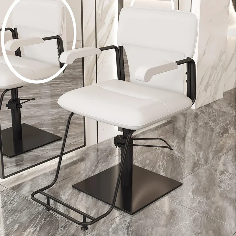 

Скандинавские профессиональные парикмахерские стулья, роскошные современные парикмахерские стулья с подъемником, удобная простая коммерческая мебель Cadeira FYBC