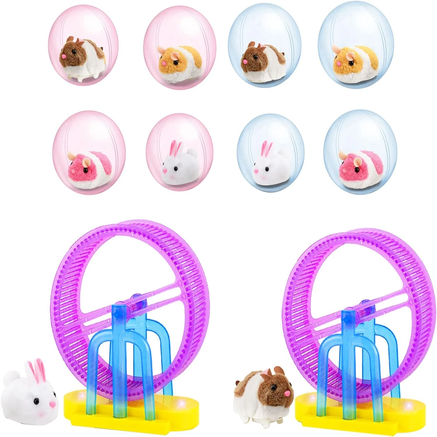 Exciting and Interactive Cat Toy: Guaranteed Entertaining Cat Kicker Toy with Stimulating Electronic Mouse and Rolling Rabbit Sh