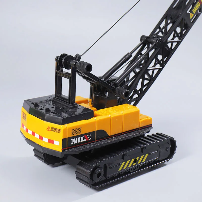 New 1:50 plastic heavy crane model,Quality engineering car toys,simulation crane toys,children's gift toys,wholesale