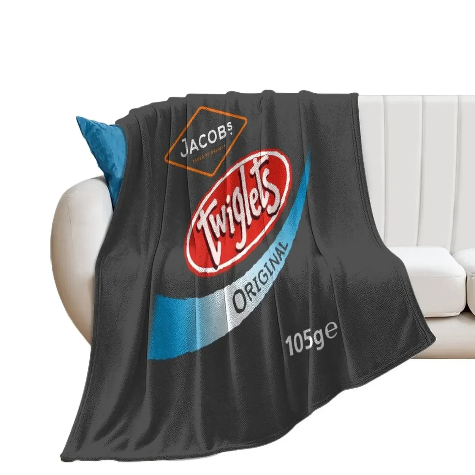 Twiglits Original Flavour Crisps design Throw Blanket Thins anime Blankets