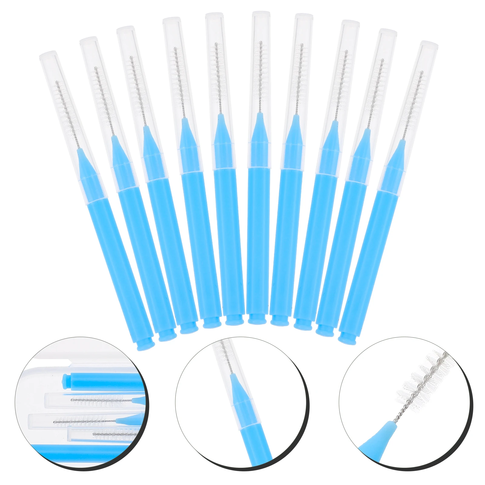 

2 Boxes Hole Cleaning Brush Set Shower Nozzle Cleaner Small Holes Durable Mini Brush Household Cleaning Tool For Shower Head