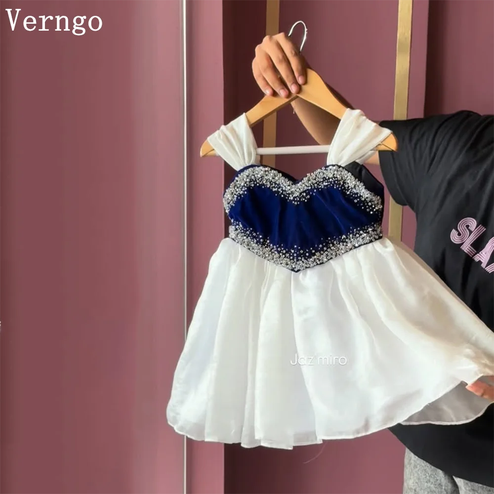 

Детское платье Verngo Princess из блестящего атласа цвета слоновой кости с цветочным узором, с круглым вырезом, А-силуэт, для дня рождения, с бантом, нарядное, на заказ