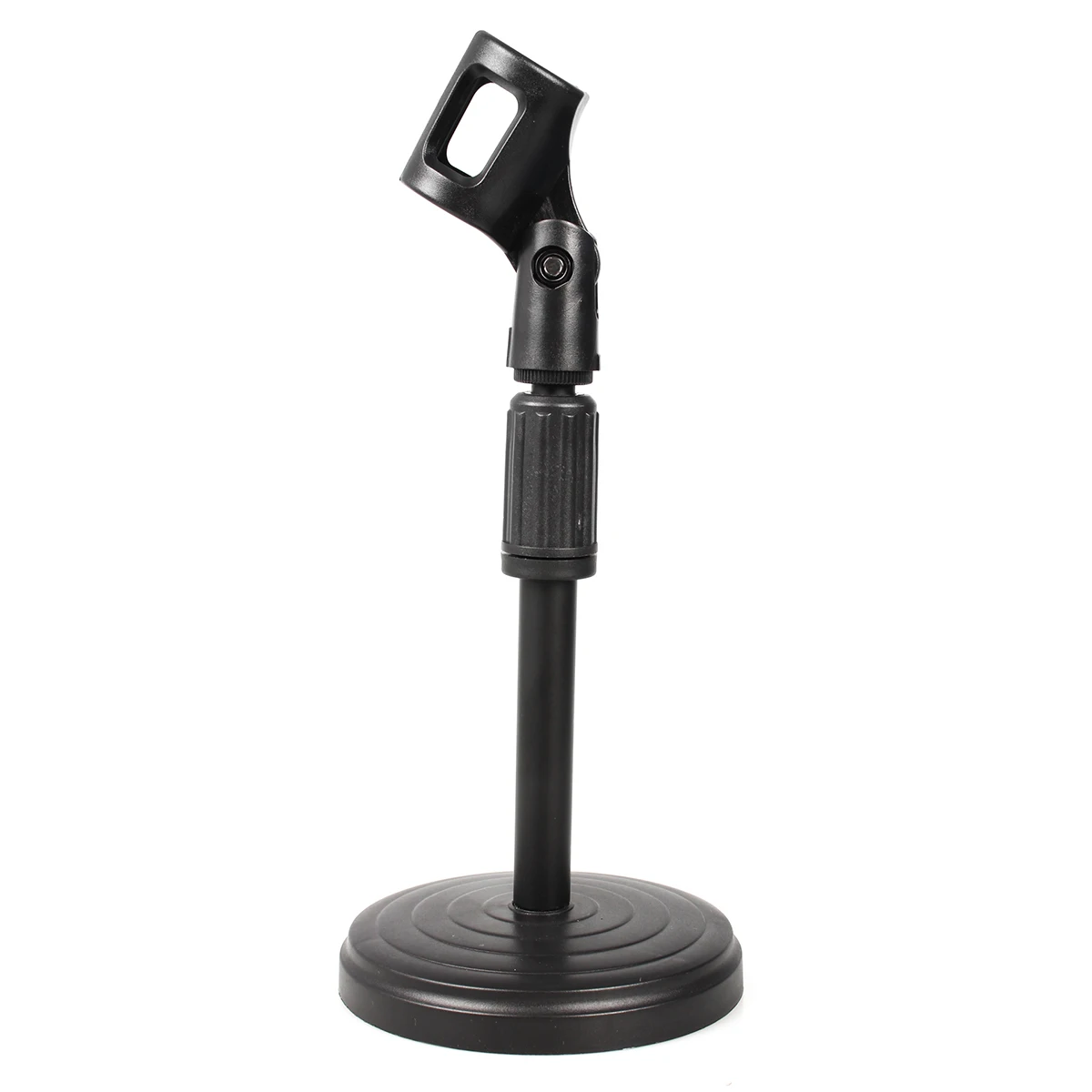 Adjustable Desk Microphone Stand Mic Table Mount Holder Monopod