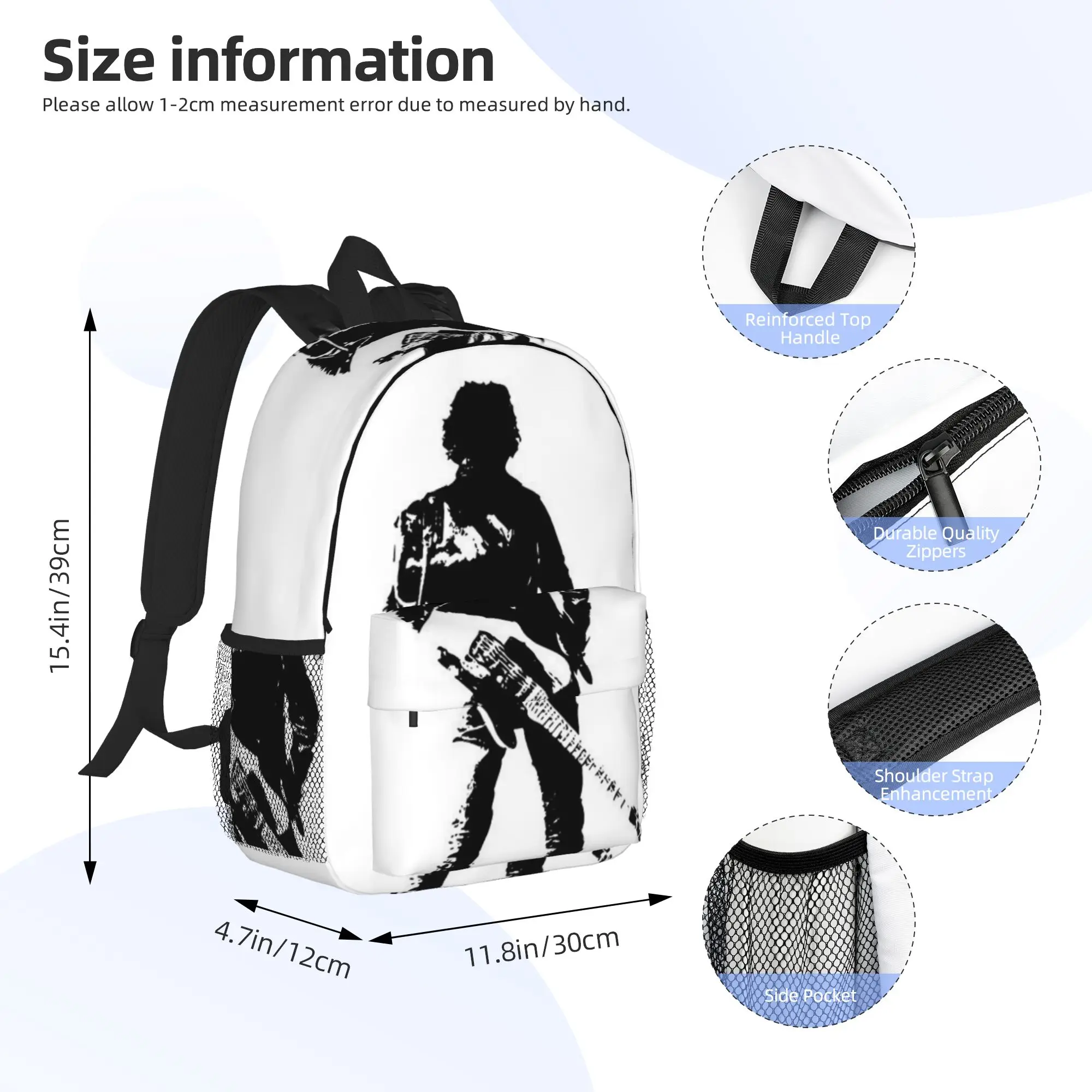 Bruce Springsteen  Backpack Hot Sale Daypack Large Capacity Boys Girls BookBag Shoulder Bags for Men Women School Bag