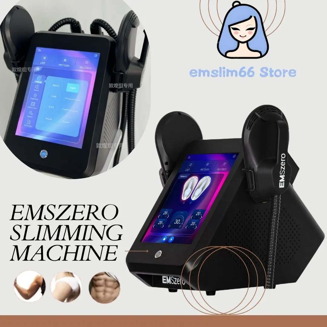 

EMSzero Neo 15 Tesla 6500W Portable Muscle Slimming And Weight Loss Engraving EMS Body Sculpting Machine Salon