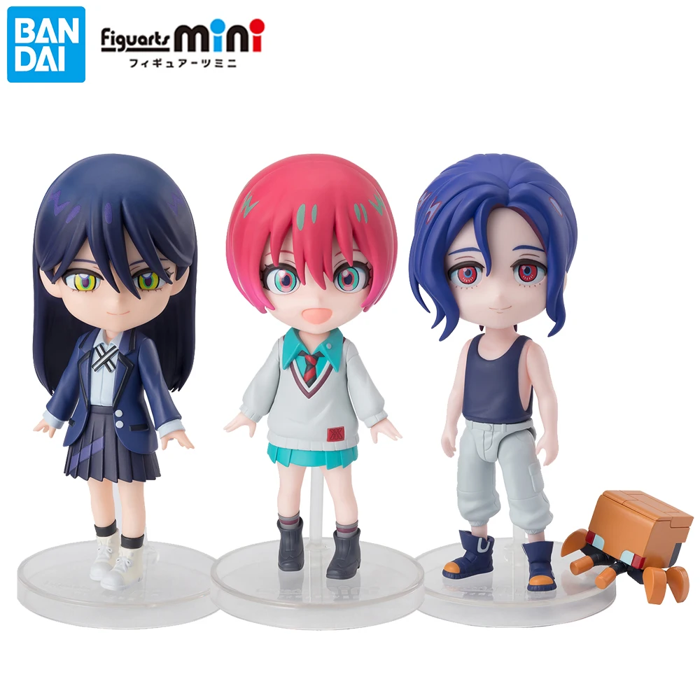 

[In-Stock] BANDAI Figuarts mini Shuji Ito & Nyaan & Amate Yuzuriha (Machu) (Mobile Suit Gundam GQuuuuuuX) 90mm Figure Model Toys