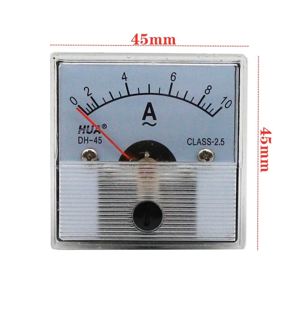 SO-45 / DH-45DC Amperometro Puntatore analogico DC1A2A3A5A10A15A20A30A Tester di corrente per test elettrico