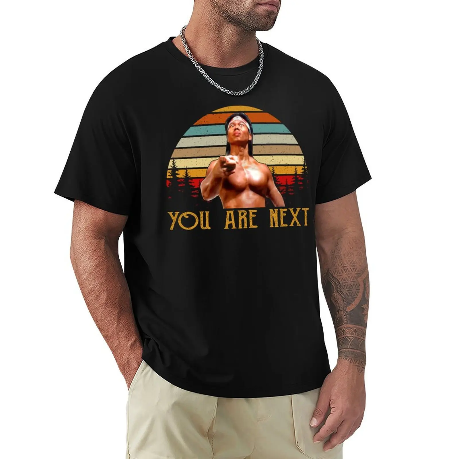 

Chong Li Bloodsport Shirt You Are Next Unisex Gift T-Shirt Comfortable Work Wear Tee