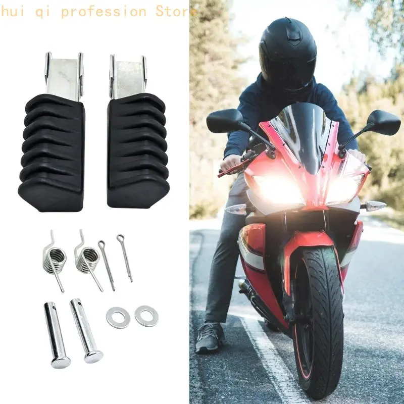 Fußrasten-Ersatzpaar für PW50 PW80 mit Spulen und Unterlegscheiben H8WE – Detail 5