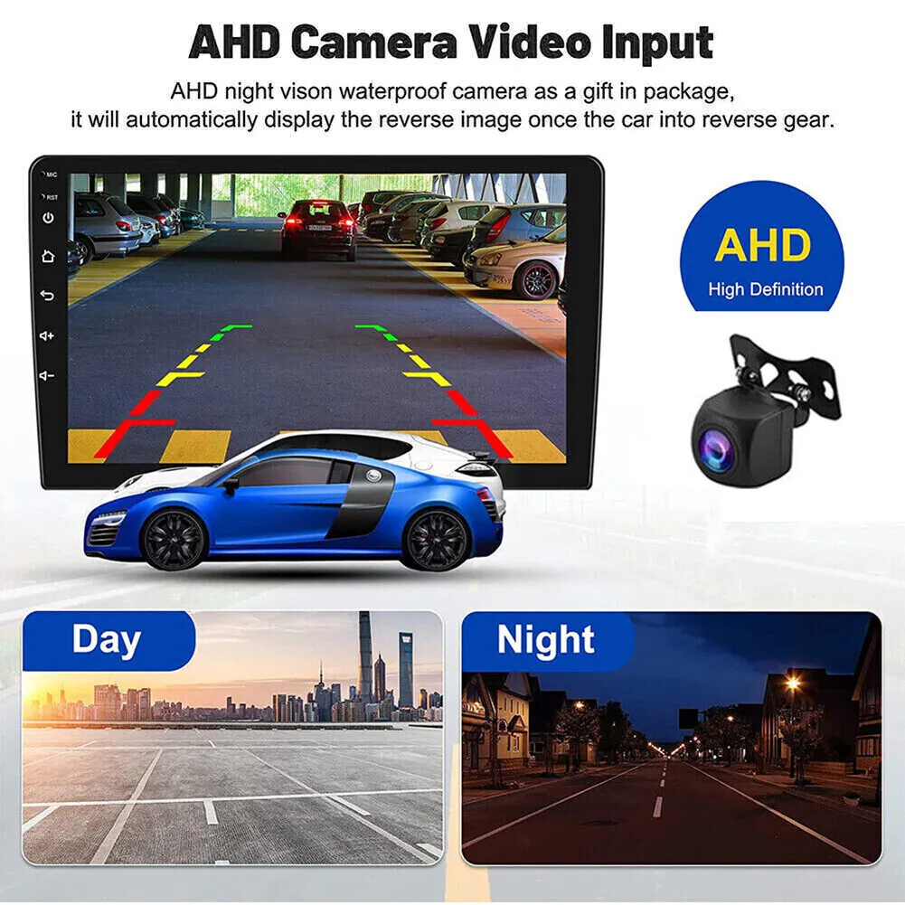 Radio estéreo para coche Android13 de 10 pulgadas, navegación GPS 2 + 32G para Camry 2012-2014, compatible con CarPlay Android Auto RDS WiFi/SWC/Mirror Link