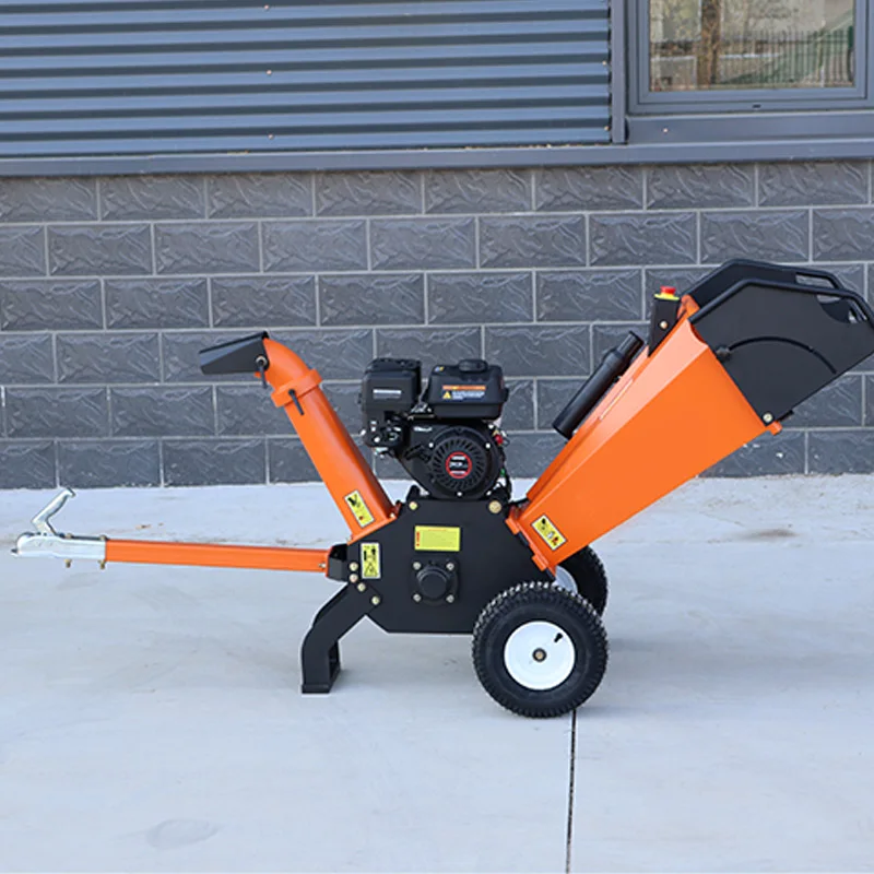 7HP  Powered Wood Chipper GS100 100mm Drum Branch Shredder 115kg Lightweight for Estate Management