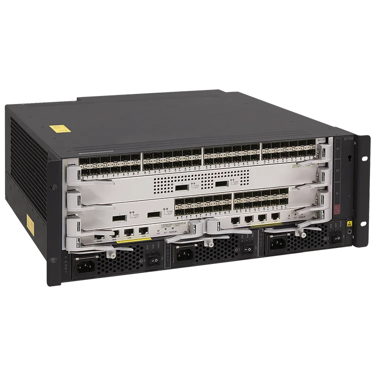 S7703 Managed Core Switch  Dual Main Control & Power Supply POE Stackable SNMP QoS Enabled 3-Year Warranty