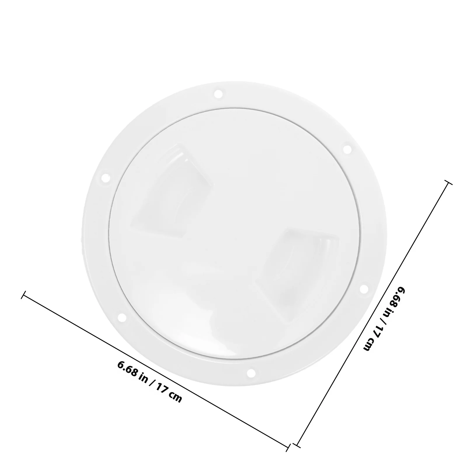 يفقس دائم قطعة عدم الانزلاق لوحة سطح السفينة لليخوت Rv قارب التفتيش المضادة للانزلاق غطاء فتحة غطاء ثقب ملحق #6
