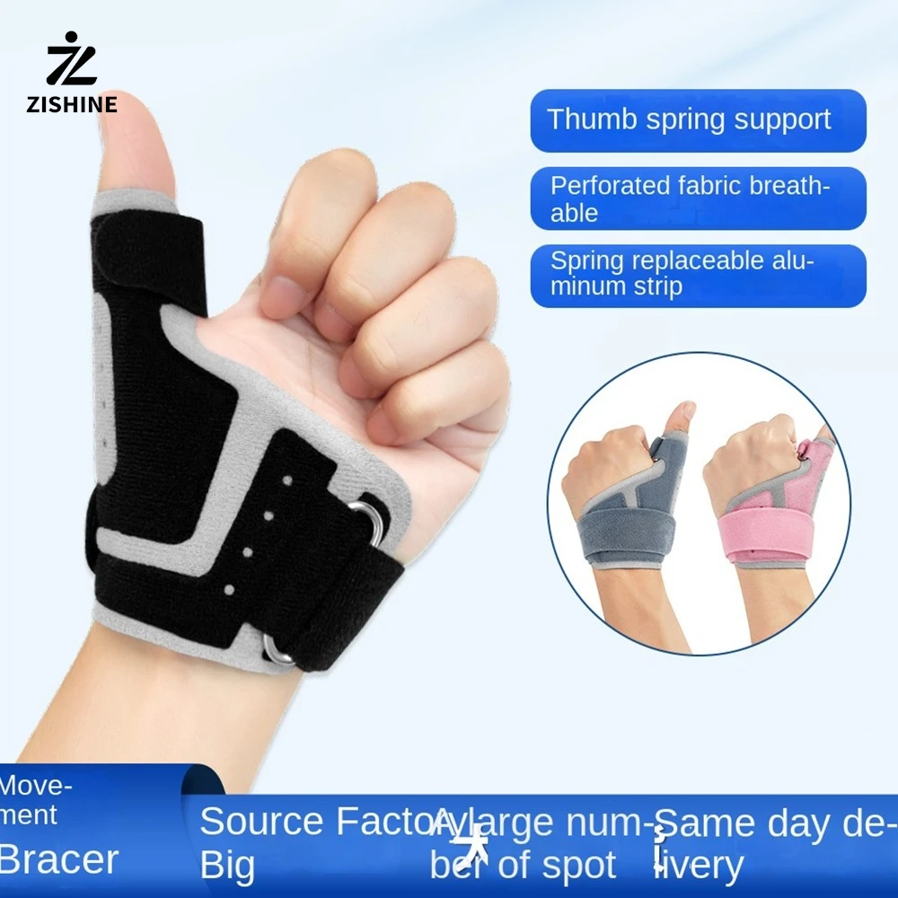 

Flexible Thumb Splint Protector for Tendonitis And Arthritis Breathable Sports Thumb Protector Universal Left-Right Hand Use