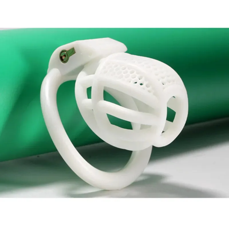 Легкая сетчатая дышащая конструкция SM, клетка для члена целомудрия с 4 кольцами, удерживающая пенис, секс-игрушки для геев