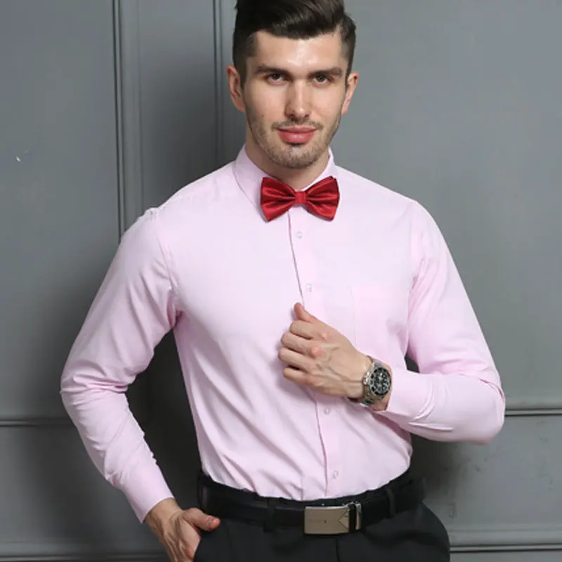 

7XL 8XL Men's long sleeve shirt Spring/Summer Business casual cotton non-ironing High quality breathable plus size fashion new