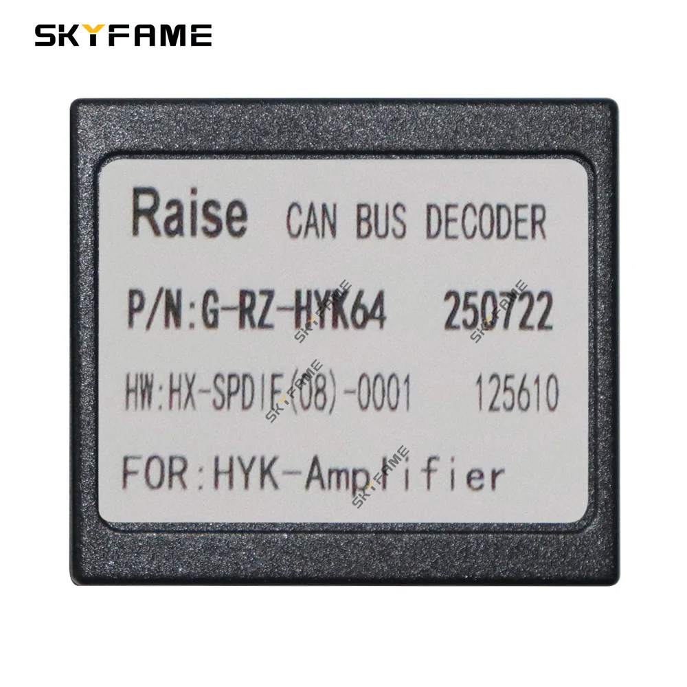 SKYFAME автомобильный жгут проводов адаптер Canbus Box декодер Android радио кабель питания для HyundaI Ix45 Santafe