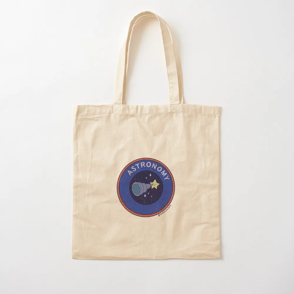 Astronomy Badge Tote Bag bags woman 2025 canvas shopping bag Women bags