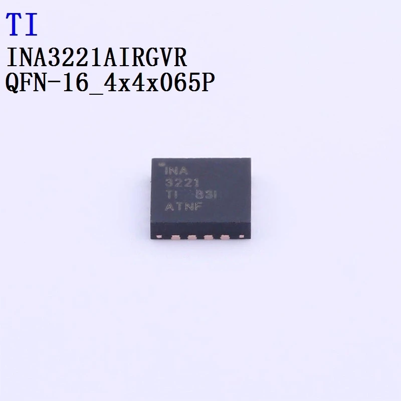 

5PCS INA3221AIRGVR INA322EA/250 INA326EA/2K5 INA381A4IDSGT INA826AIDR TI Operational Amplifier