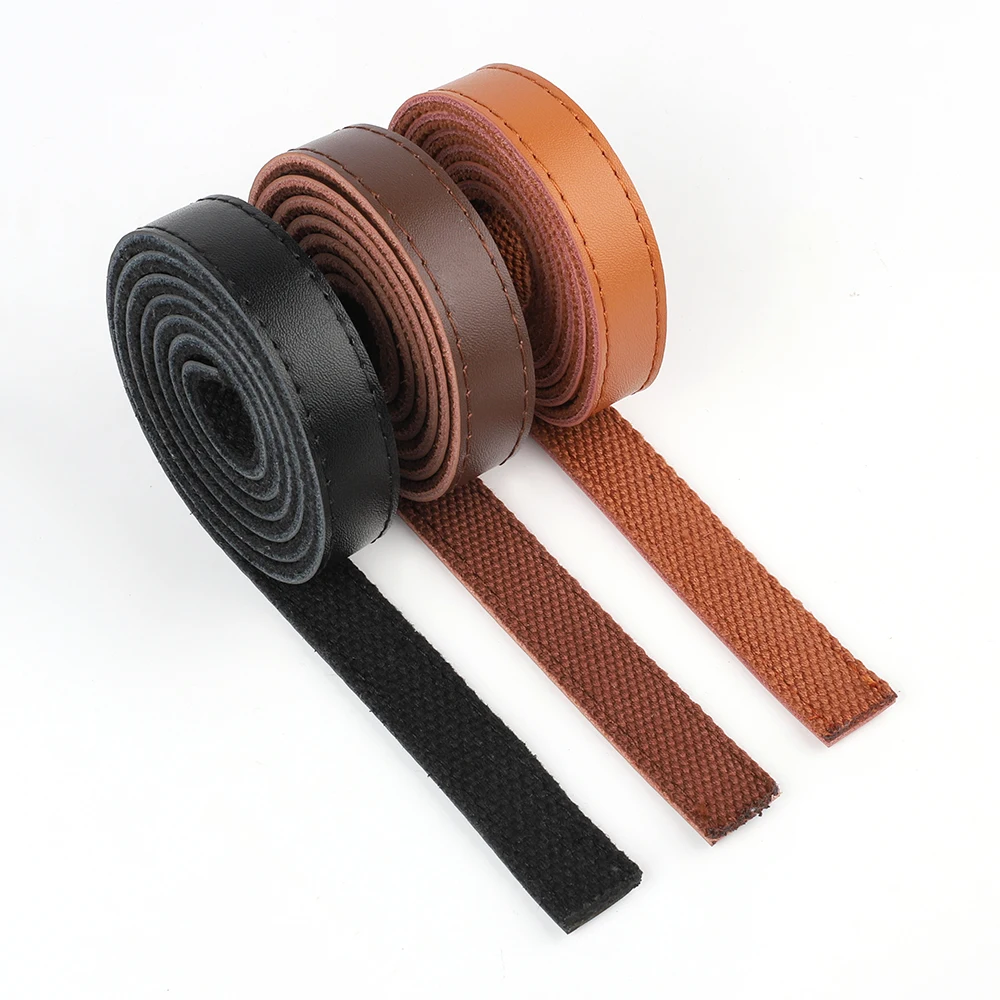 

120 см натуральная кожа + лямки для отделки, швейный материал, ремень безопасности, ремень для рюкзака, пряжки для сумки, аксессуары для одежды