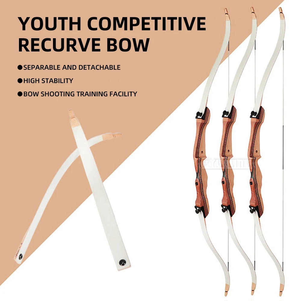 

Junior Recurve Bow Set Entry-Level Bow And Arrow for Shooting Competitions Sports Equipment for Beginners