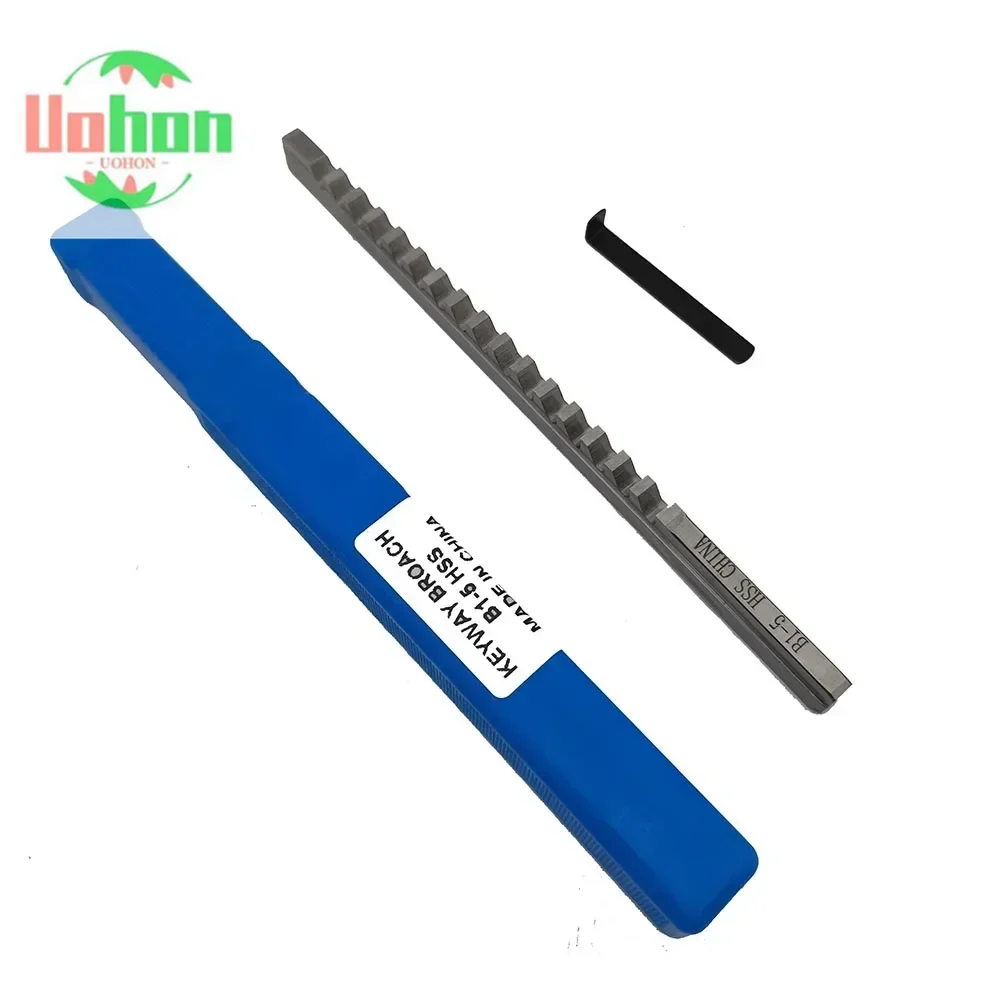 

1PC 2/3/4/5/6/8/10/12/14/16/18mm A1/B1/C1/D1/E1 Type Push Type Metric SizeKeyway Broaches HSS Keyway Tools for CNC Machine Tool