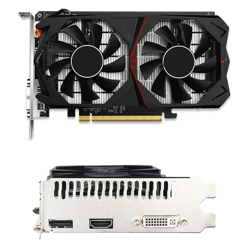 بطاقة رسومات L69A Geforce GTX960 4GB GDDR5 28Nm 1140MHz 1753MHz 128 Bit 6 Pin PCI-E 3.0 16X 4096X2160 DVI + HD + DP بطاقة فيديو #4