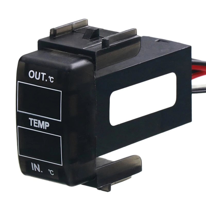 

Автомобильный внутренний и внешний дисплей температуры, двойной датчик температуры для Nissan Qashqai X-Rail Sunny NV200 Teana-AU62