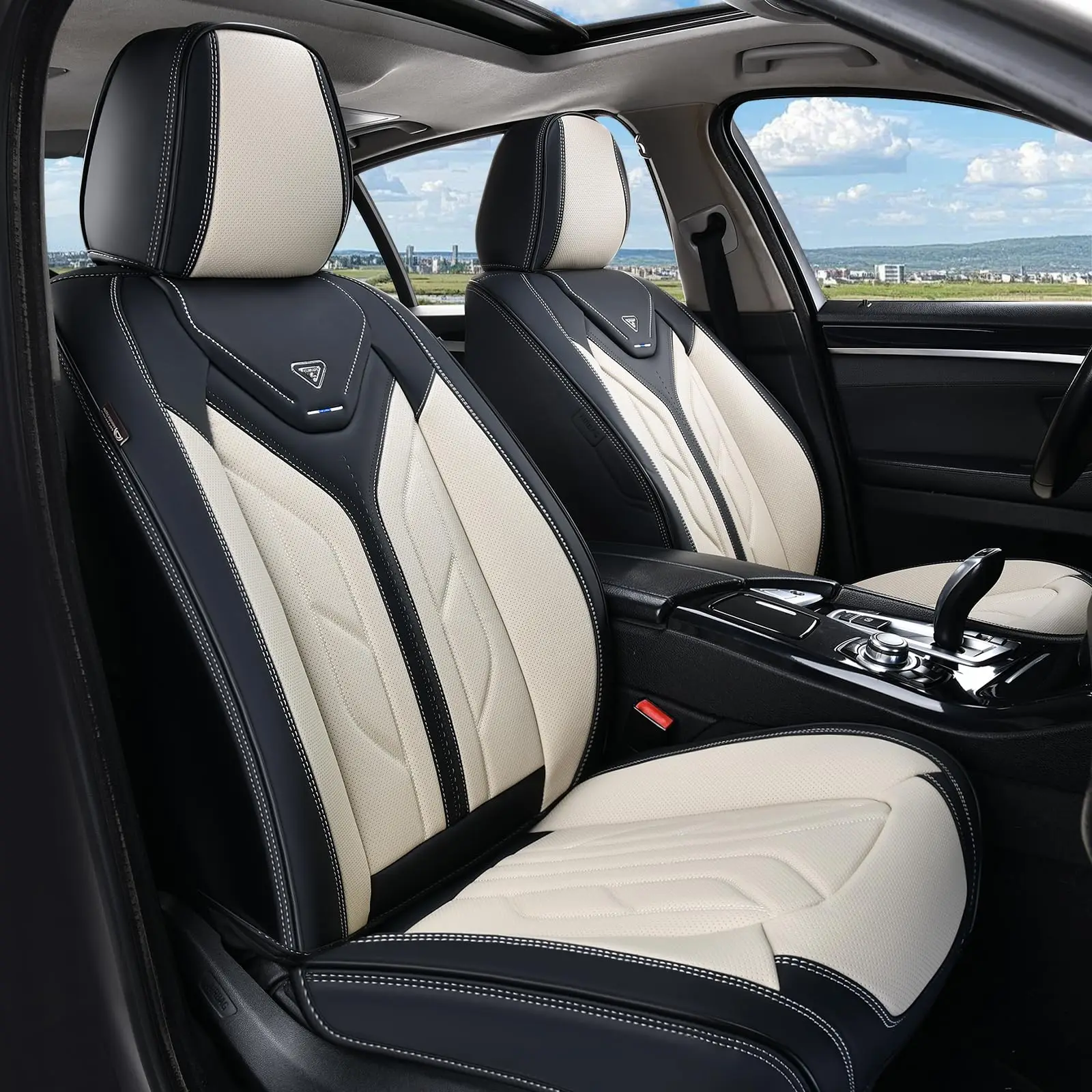 Capas de assento dianteiro, capas de assento de carro assentos dianteiros, capas de assento de couro para carros, capas de assento automotivo protetor de assento de carro