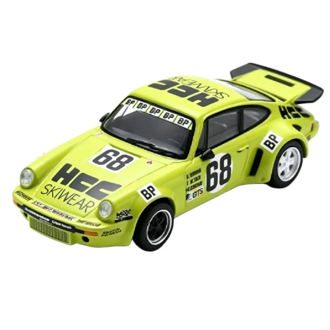 Carro Modelo Spark 1/64 Porsche 911 Carrera RSR No. 59, 1975 24 Horas de Le Mans