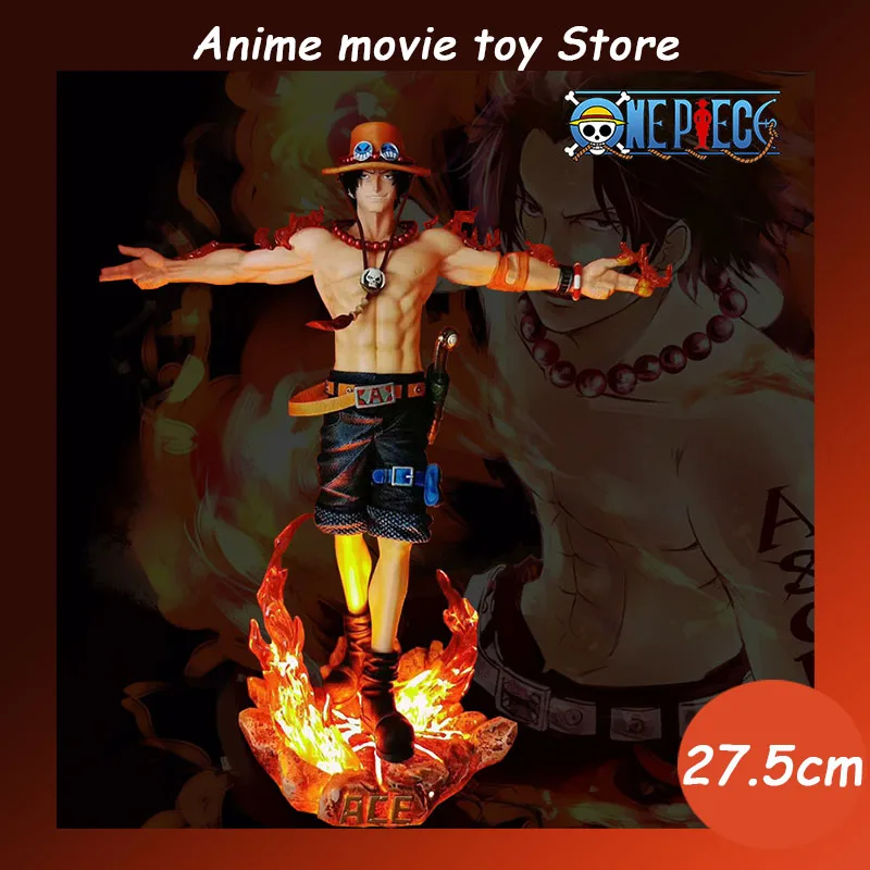 

One Piece Show Arm Cross Ace ручная работа аниме модель чехол игрушка украшение