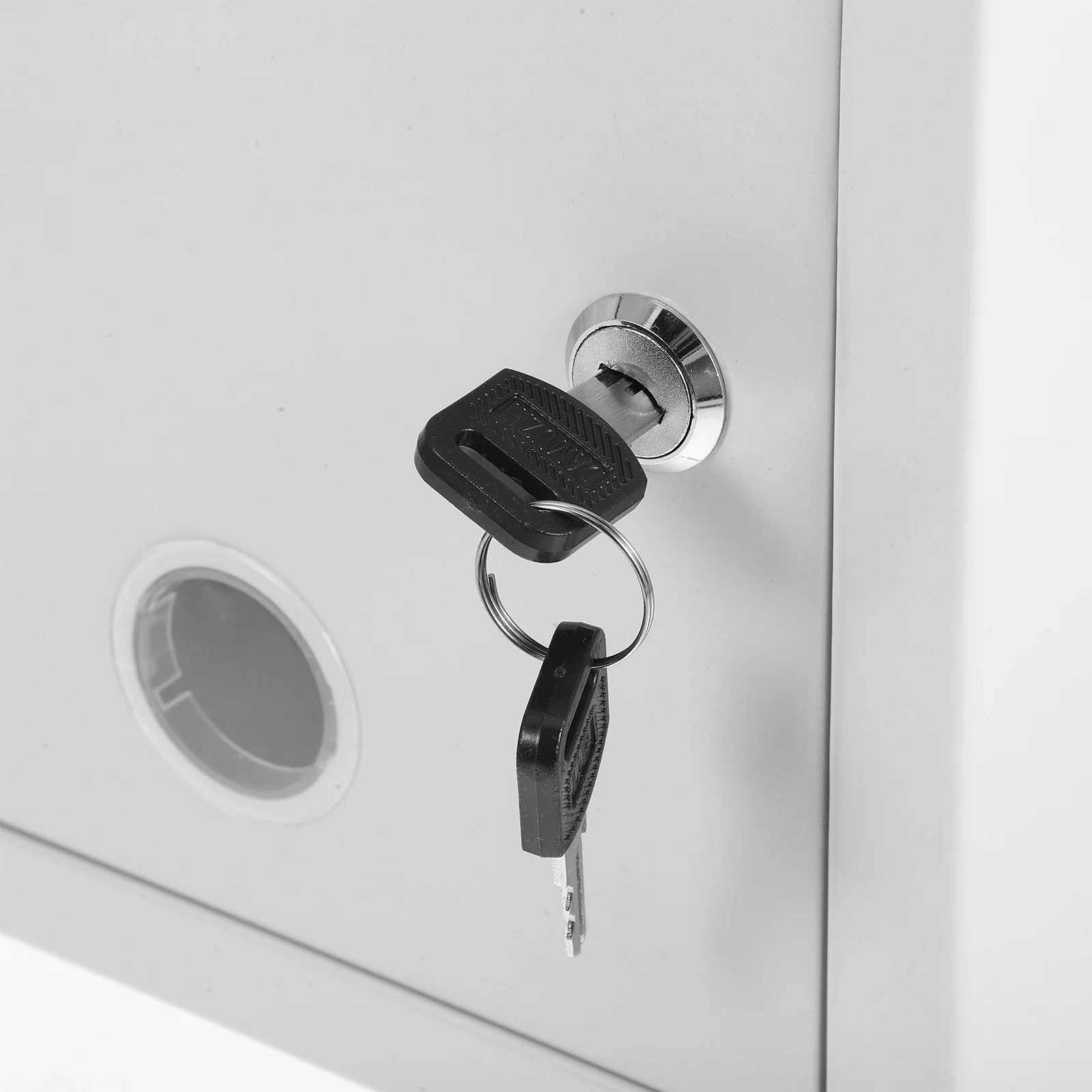 صندوق قفل معدني مثبت على الحائط، صندوق اقتراح التبرع لمجموعة آمنة للمكتب والفصول الدراسية في الأماكن العامة