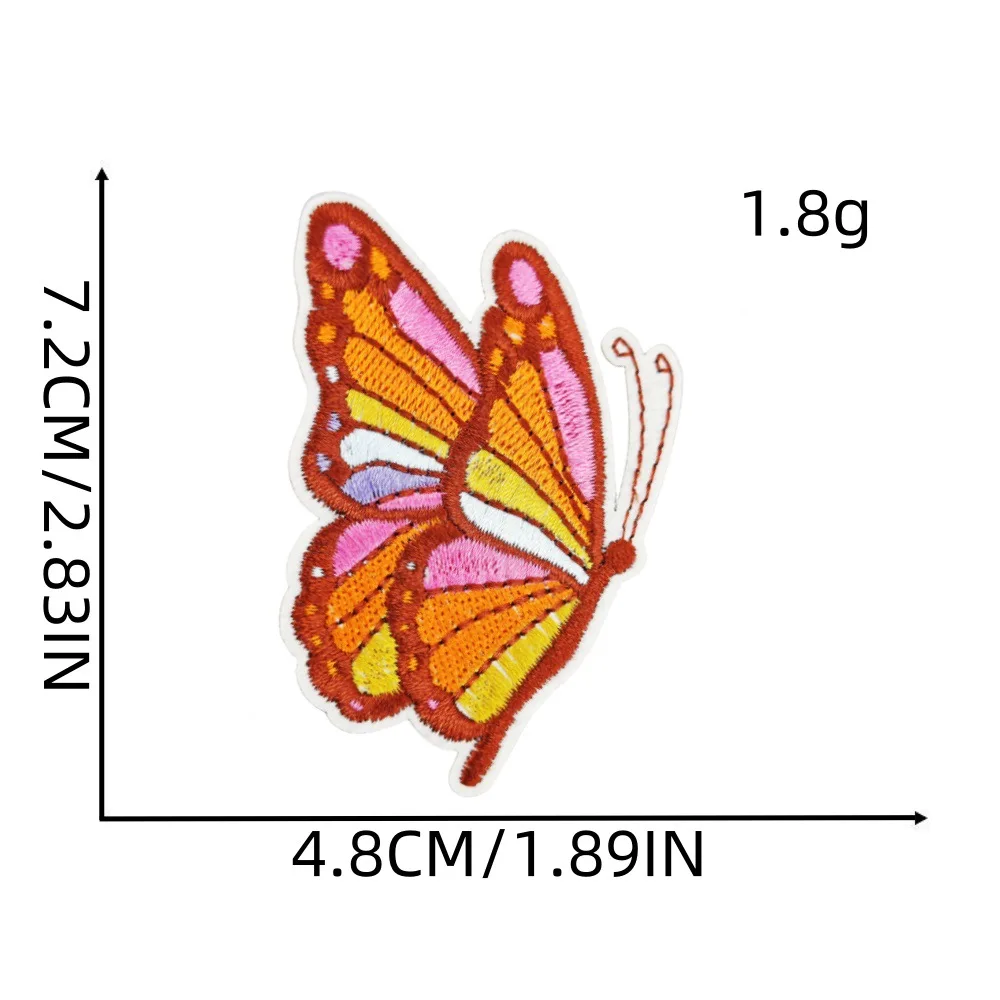 Sun Flower Bus Butterly Eye Emblem Clothing Accessories Badge Sticker Embroidered Embroidery Sticker Iron-on Patches