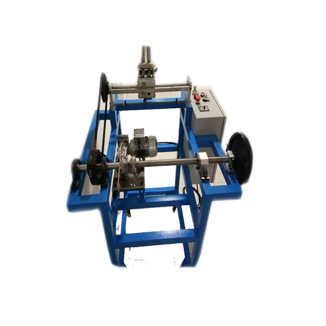 Optical fiber cable winder machine for take up and payoff  cables